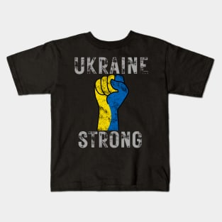 Ukraine Strong Kids T-Shirt